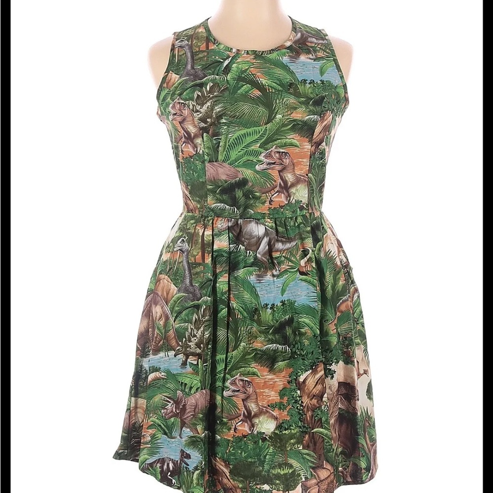 ModCloth Retrolicious Dinosaur Dress